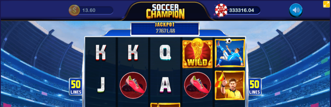 CosmoSlots Soccer Champion Games